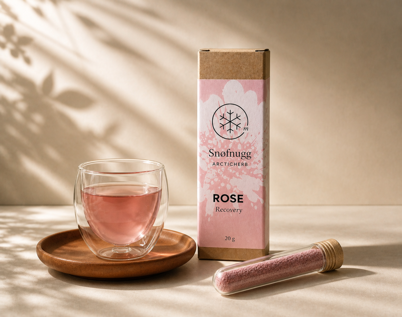 ROSE Arctic Recovery | Nordic Tea for Restful Sleep & Recovery