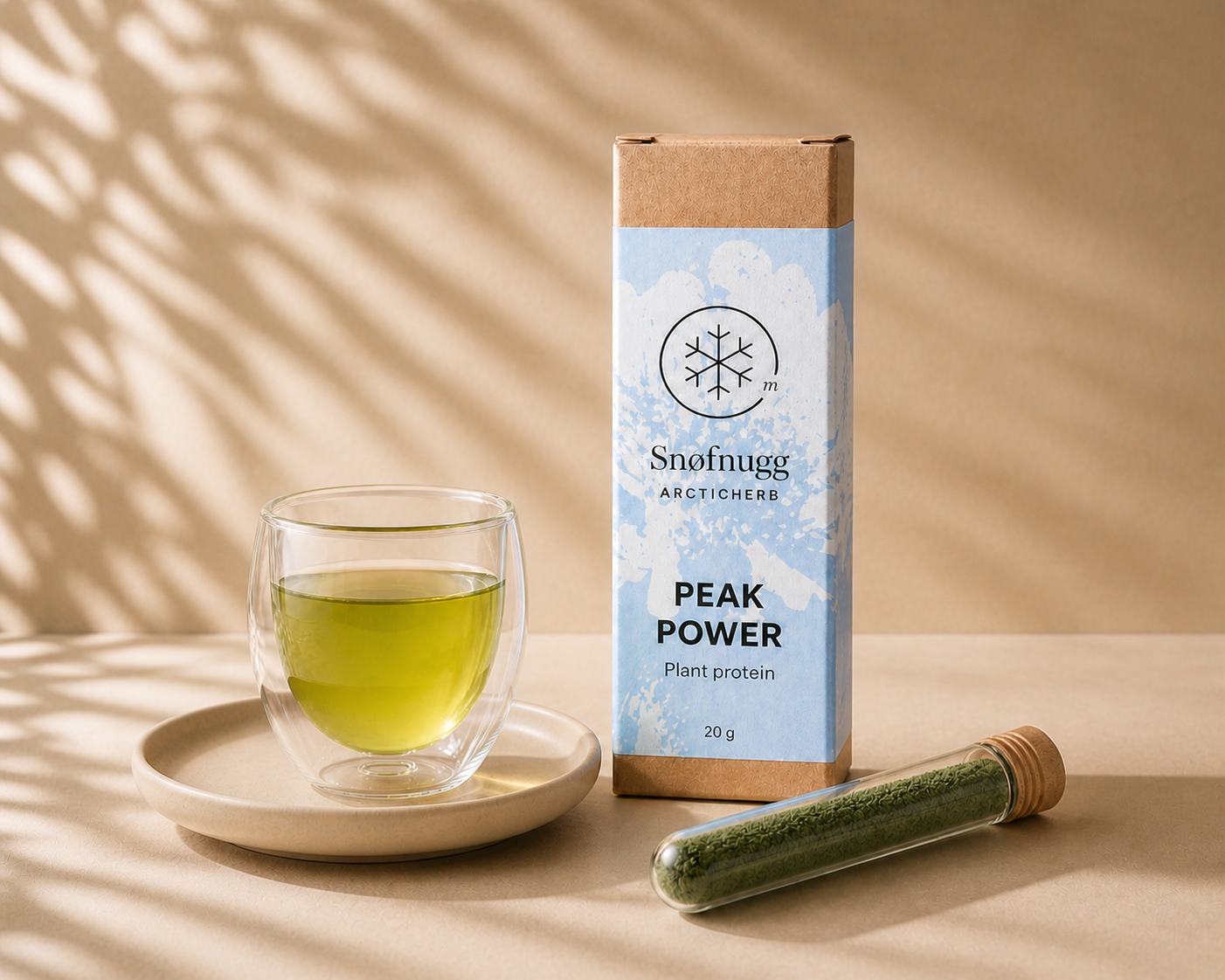 PEAK POWER Arctic Protein Energy | Plant-Based Strength & Vitality Tea